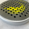 PADEL new design 3D pattern 18K Alum silver GS-PD-003
