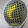 PADEL new design 3D pattern 18K Alum silver GS-PD-003